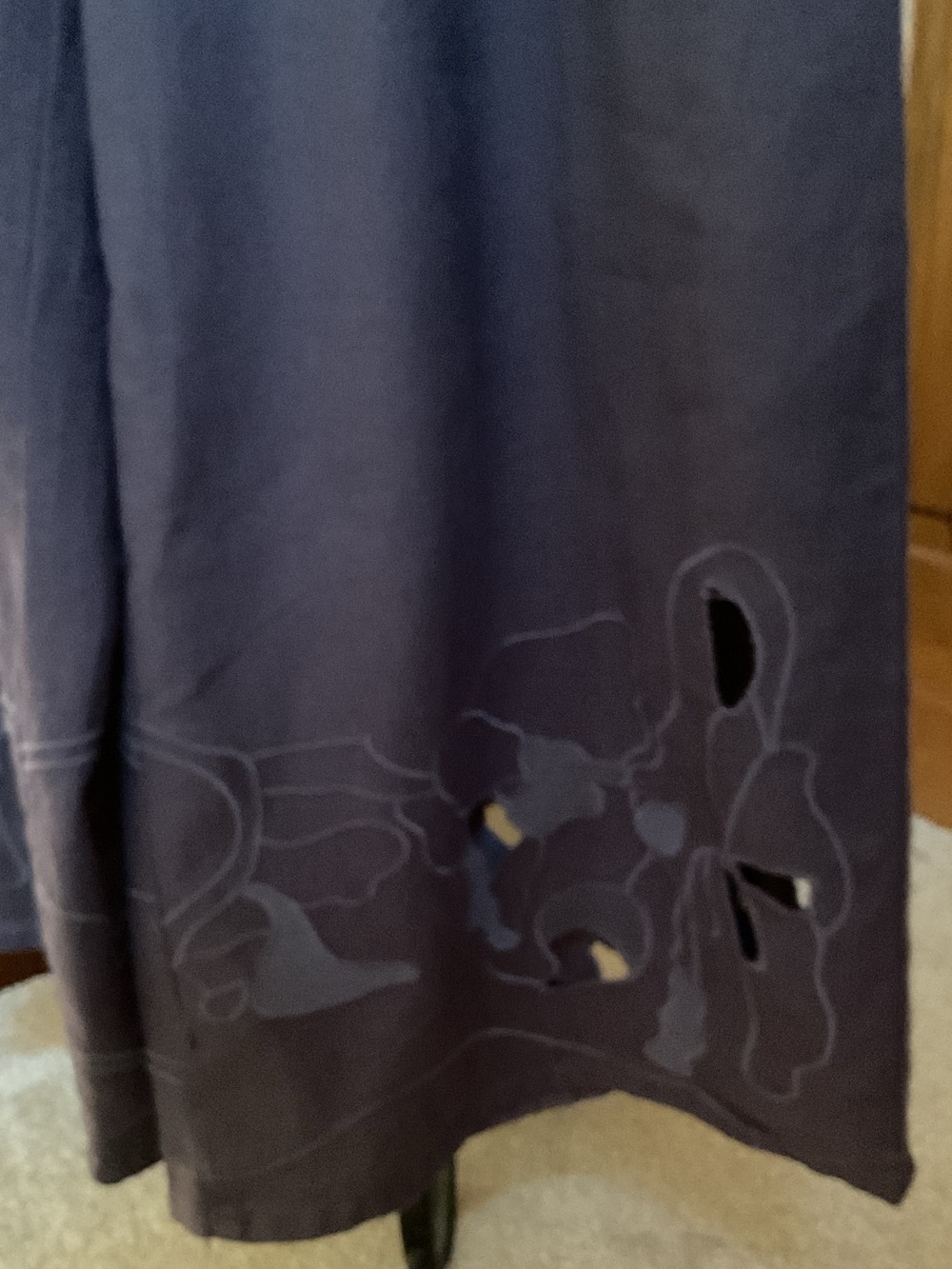 Cynthia Rowley purple linen blend pants, Medium - Picture 3 of 5